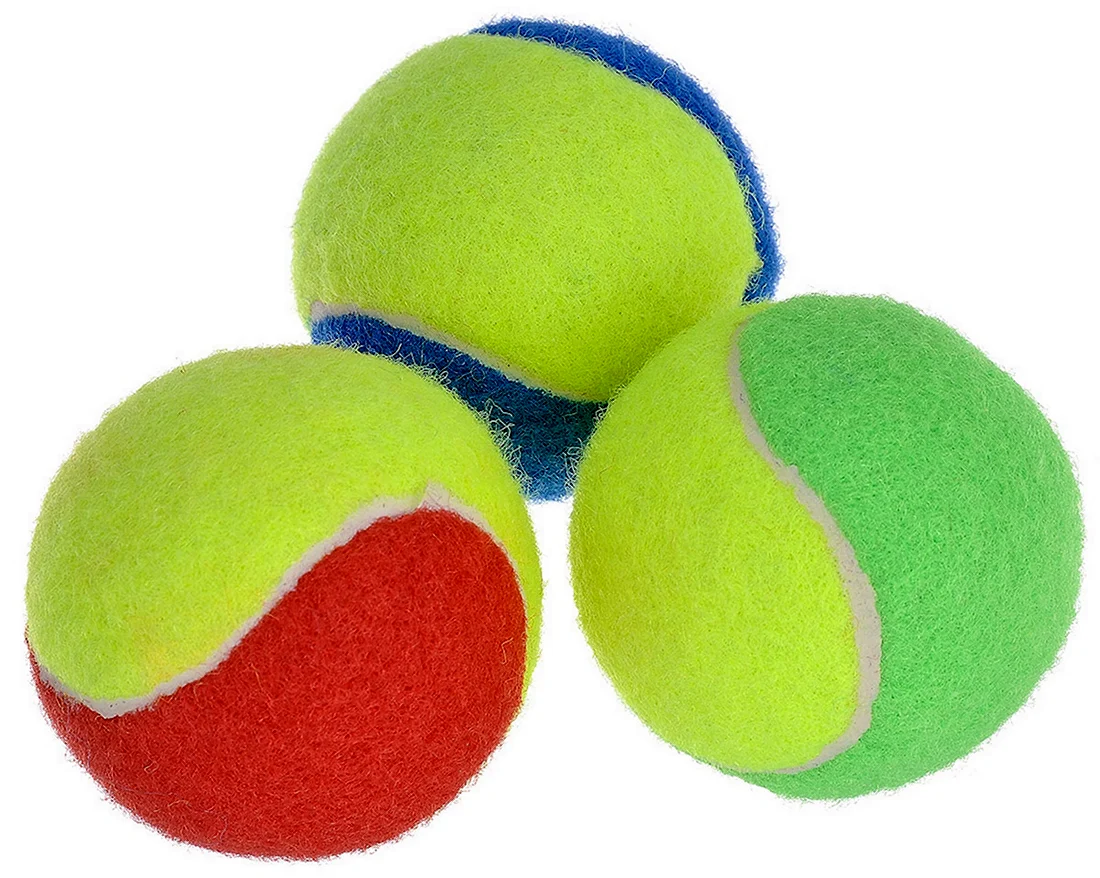2151 Игрушка комплект тенисный мяч-2штук 5см t100
