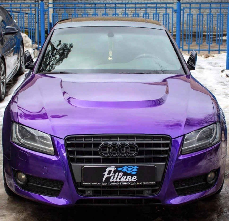 Audi a5 фиолетовая