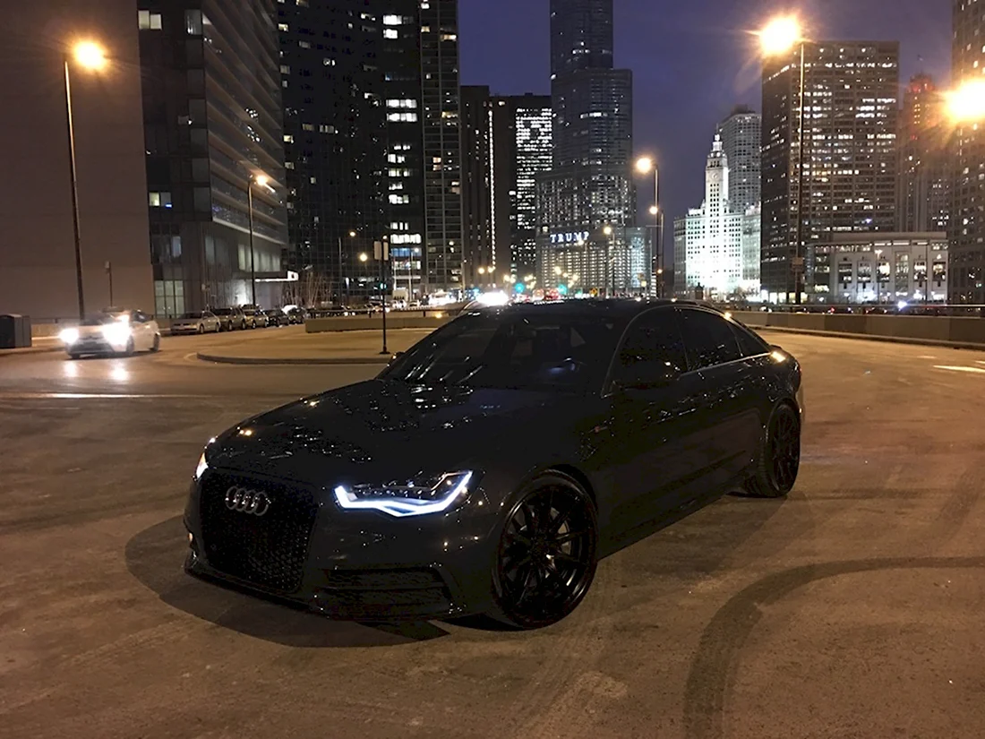 Audi a6 спорт Black