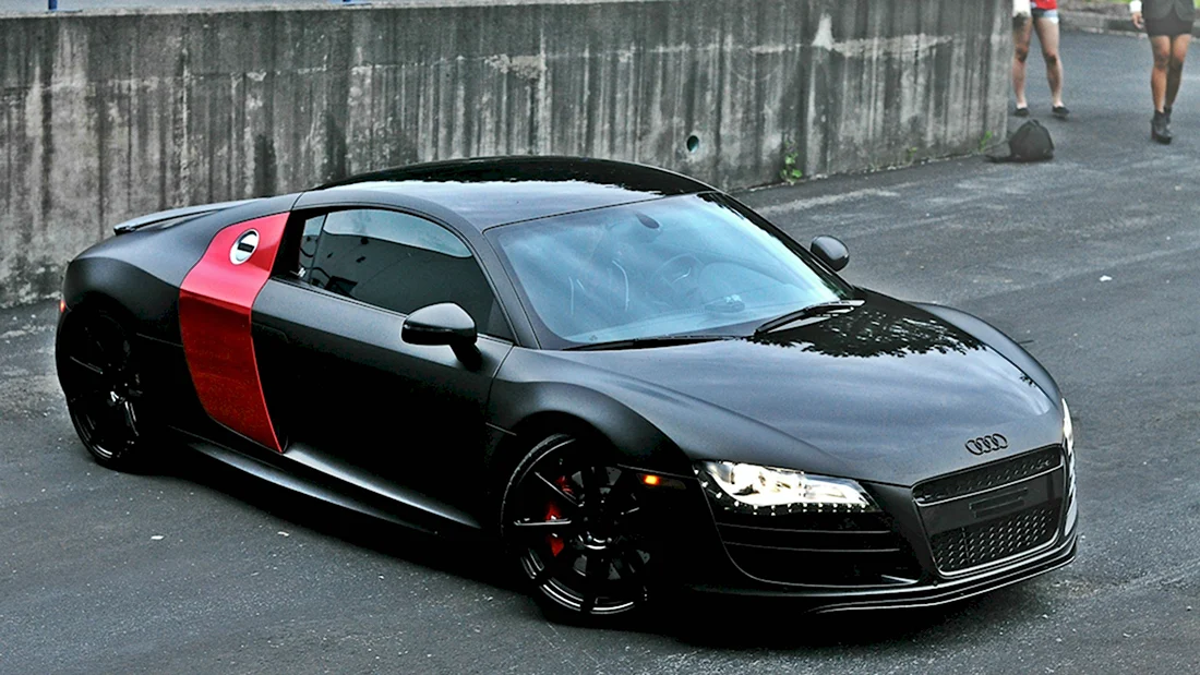 Audi r8 Black Matte Edition