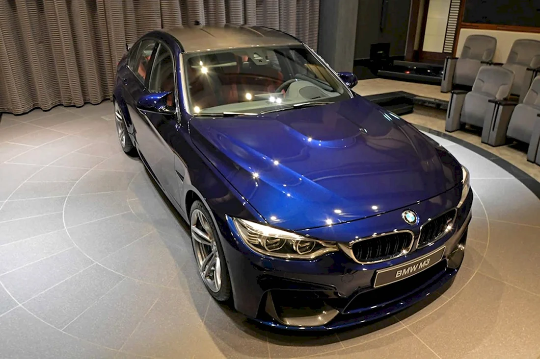 BMW m3 Tanzanite Blue