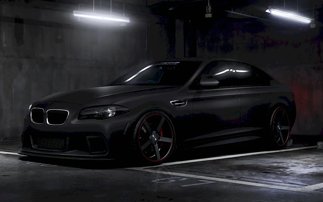 BMW m5 Black матовый