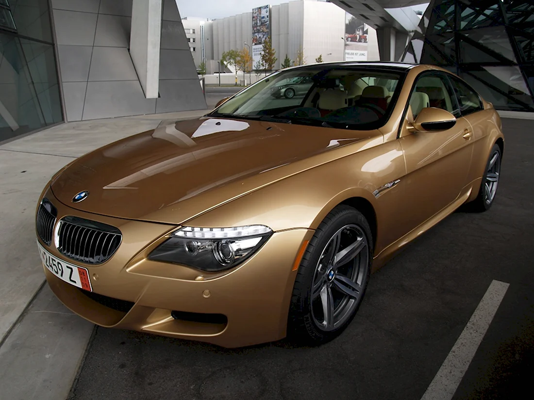 BMW m6 Gold