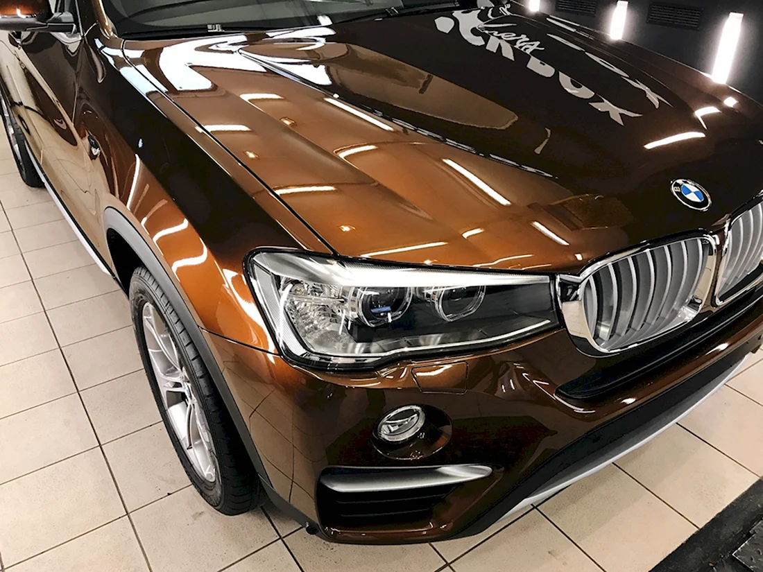 BMW x5 коричневый металлик