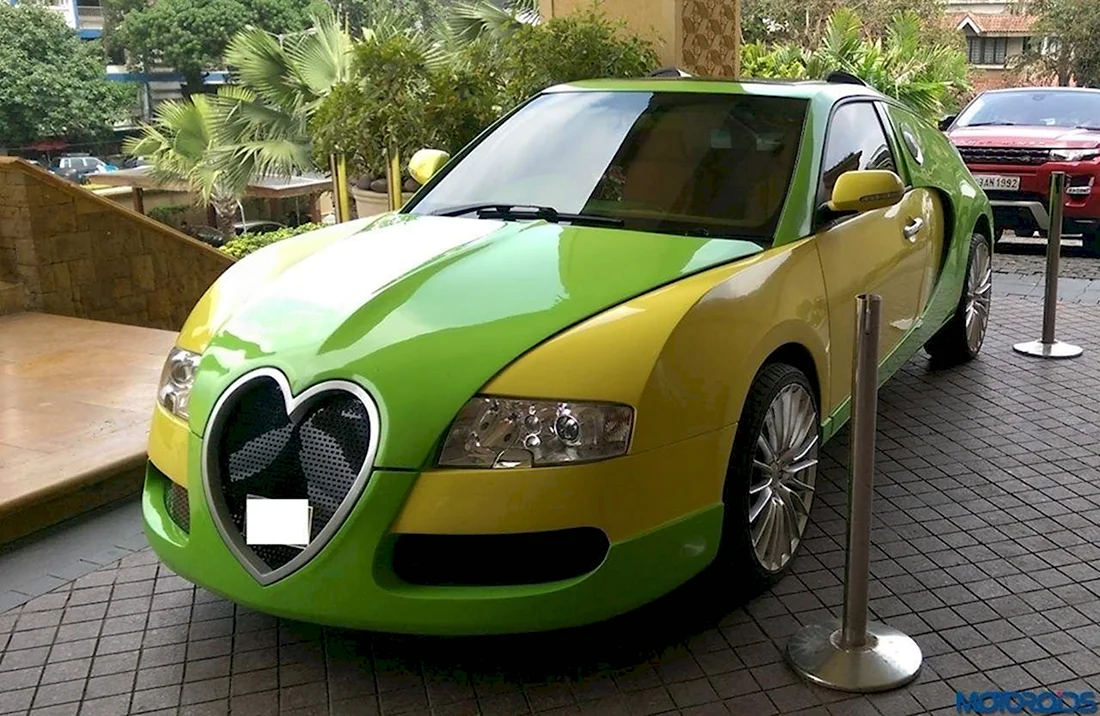 Bugatti Veyron в Индии