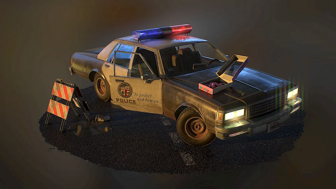Chevrolet Caprice полиция Терминатор 2