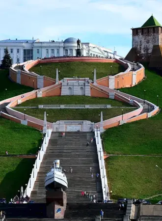 Чкаловская лестница Нижний Новгород 2021