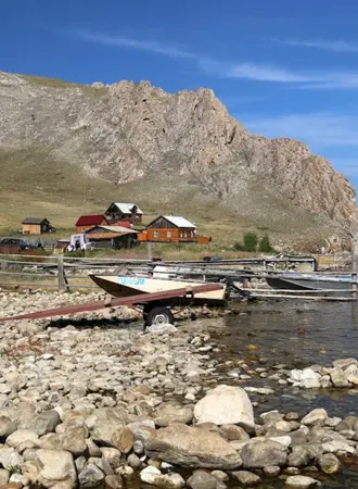 Деревня Хужир Байкал