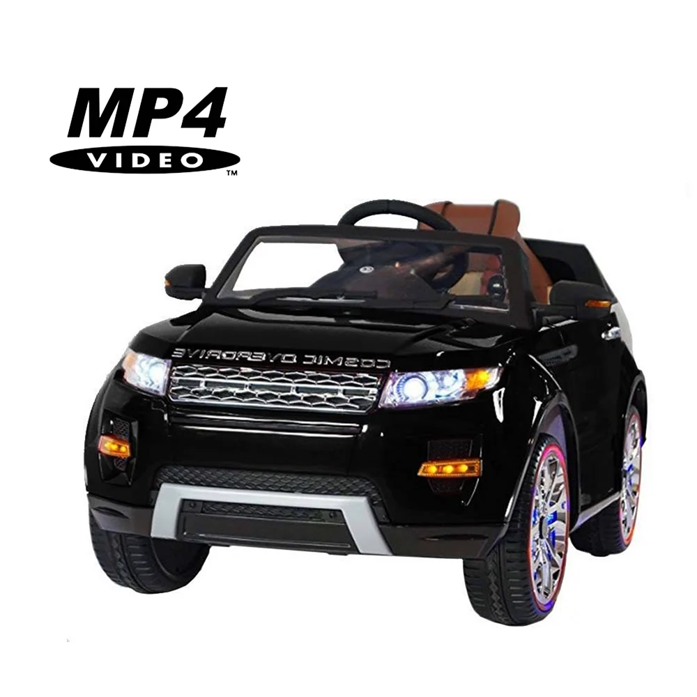 Детский электромобиль range Rover Luxury Black 12v - sx118-s