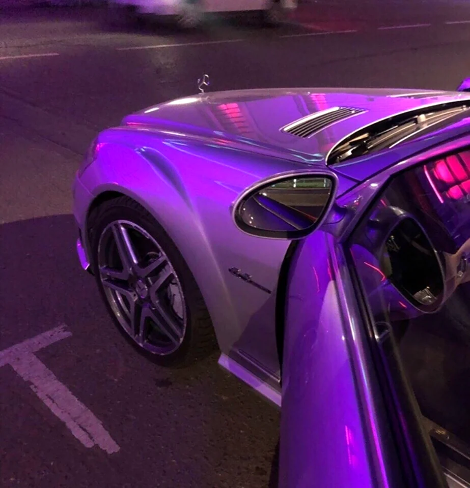 Фиолетовая роскошь авто