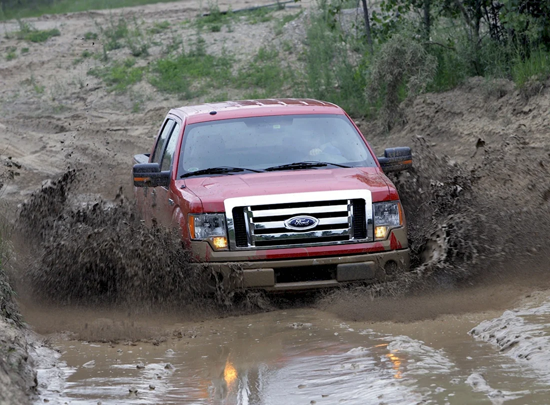 Форд ф 150 по грязи