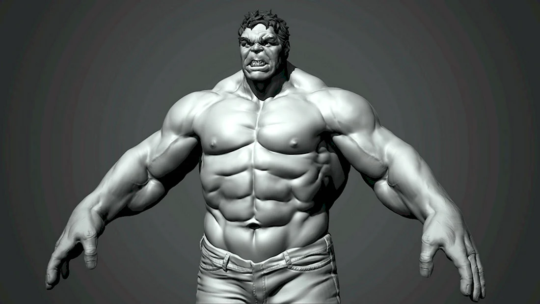Hulk Zbrush