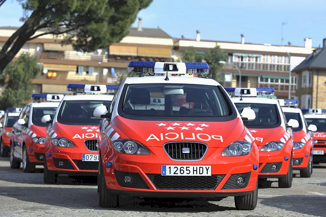 Испанская Полицейская машина