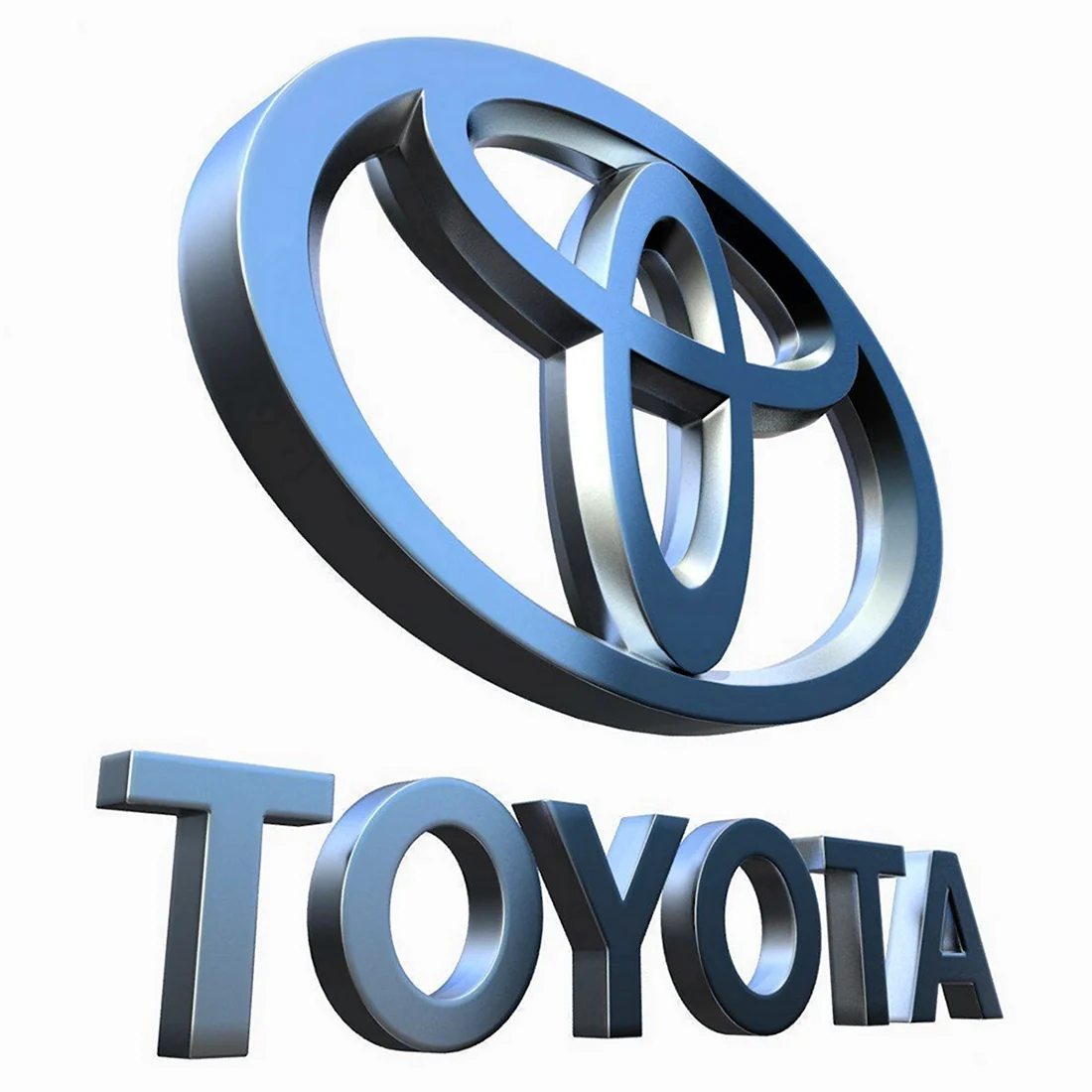 Логотип Тойота 3д