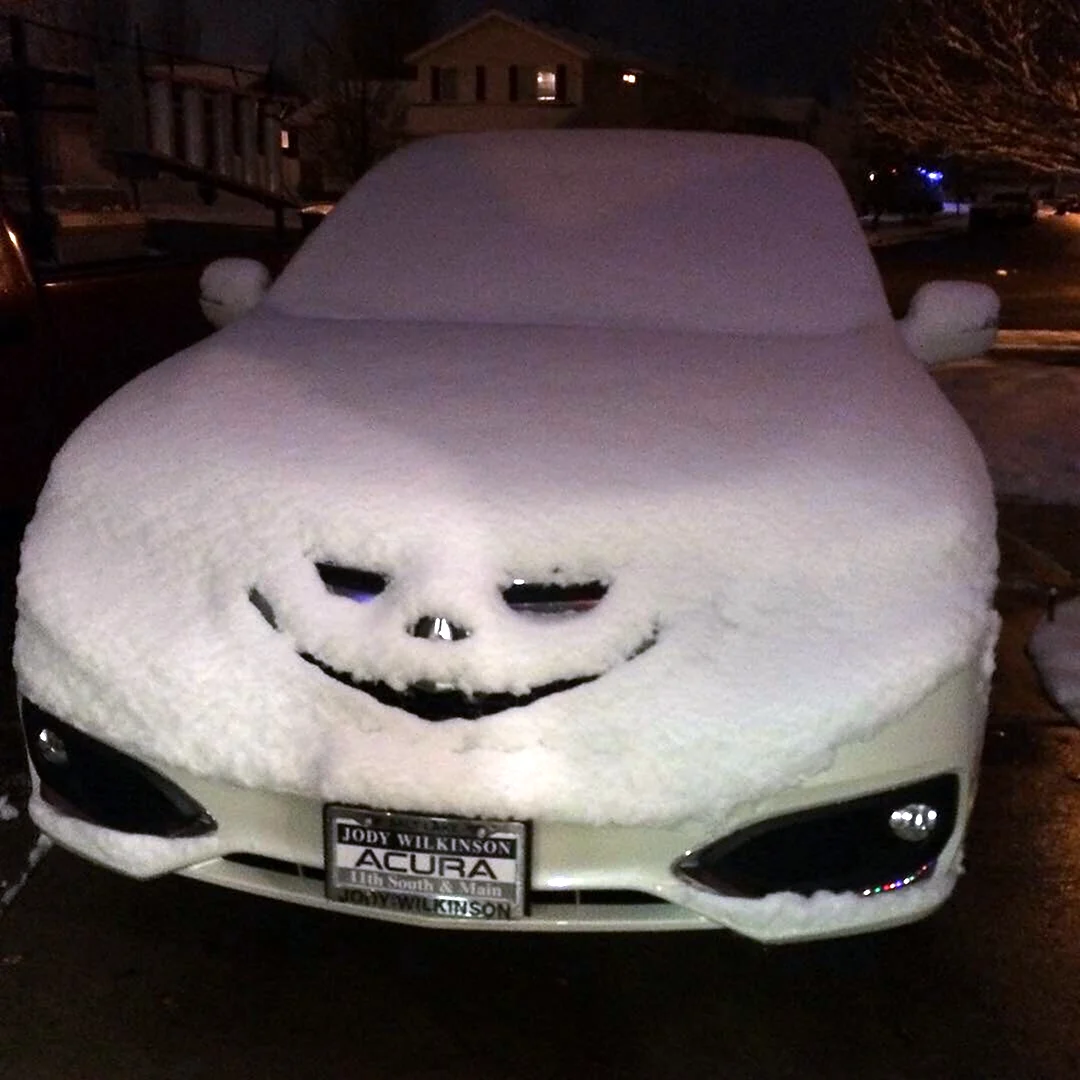 Машина улыбается