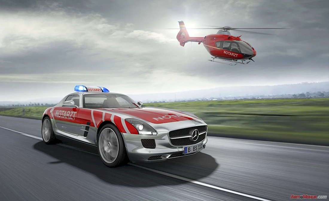 Mercedes SLS AMG скорая помощь