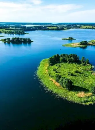 Национальный парк Браславские озера Белоруссии
