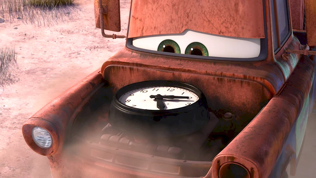 Pixar time Travel Mater