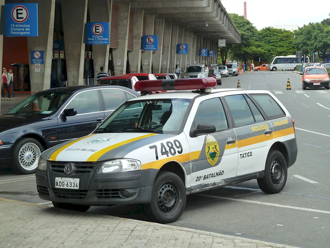 Полицейские машины Бразилии