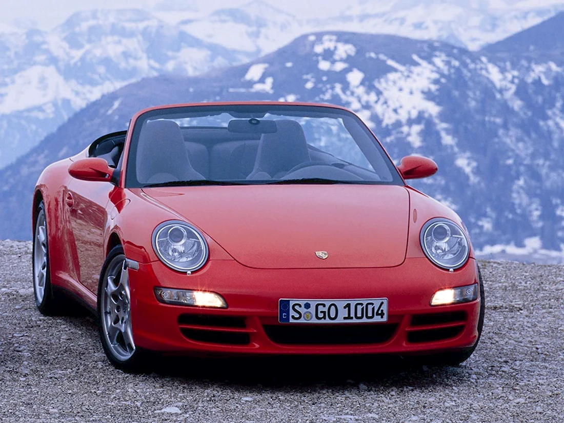 Porsche 911 с круглыми фарами