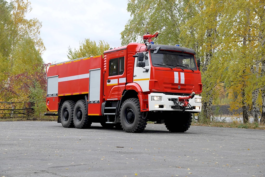 Пожарная машина КАМАЗ 2022