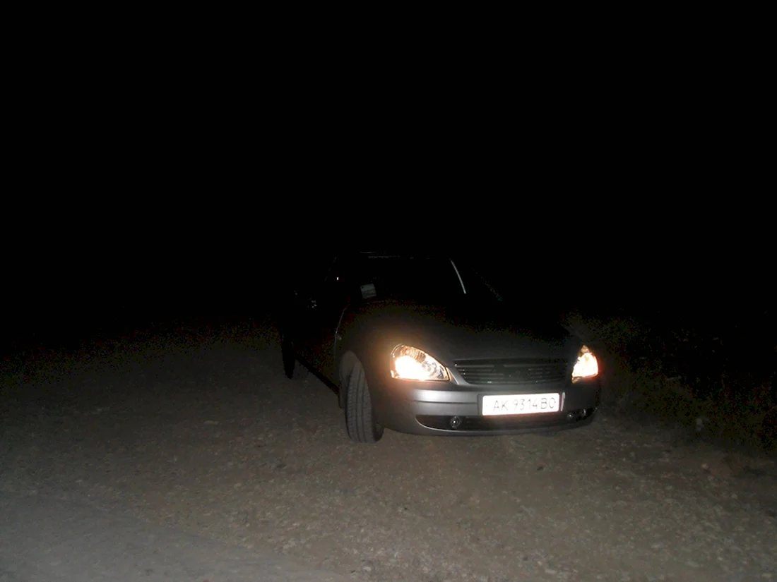 Приора ночью 2008 года