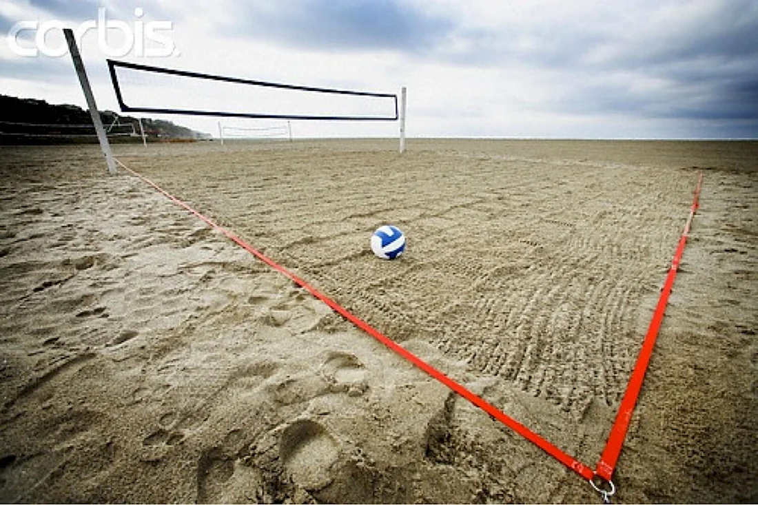 Разметка для пляжного волейбола 8х16м