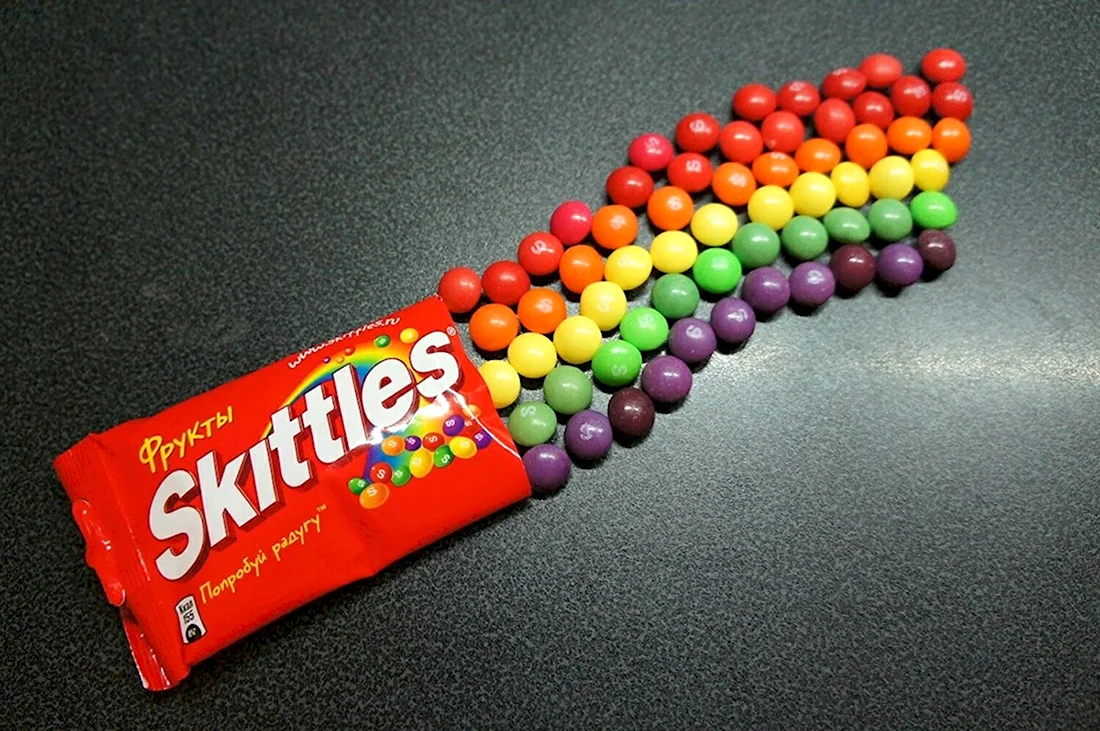 Skittles цвета