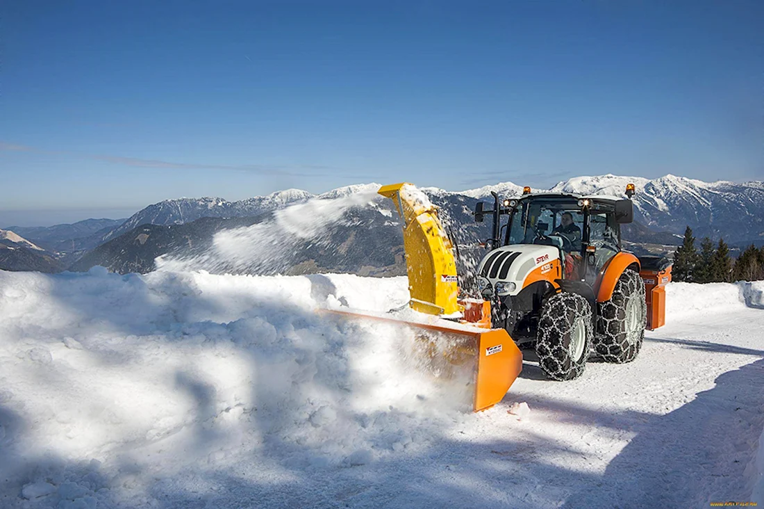 Снегоуборочный трактор дэо 2200