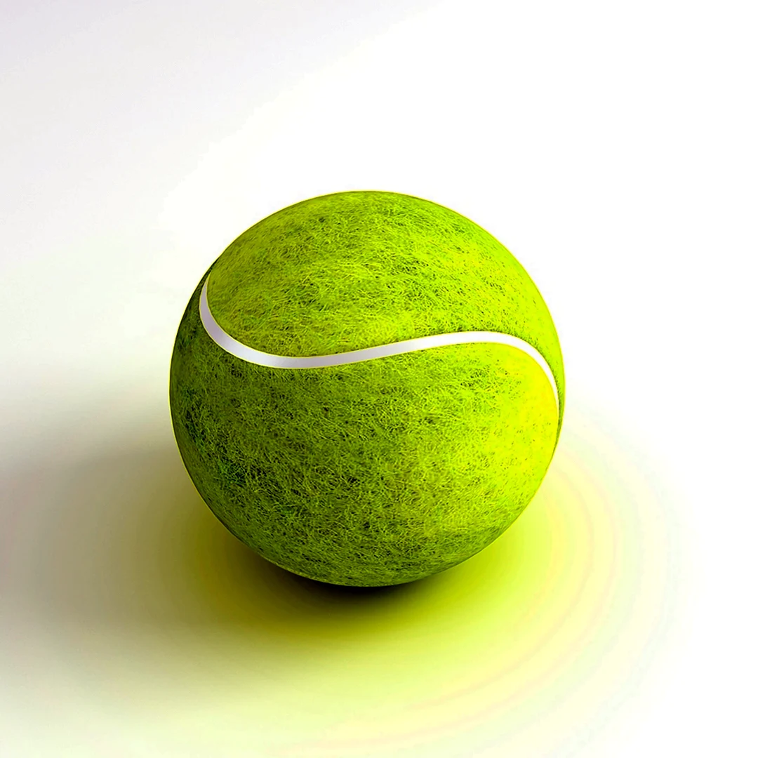 Текстура теннисного мяча
