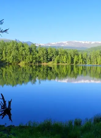 Теньгинское озеро горный Алтай