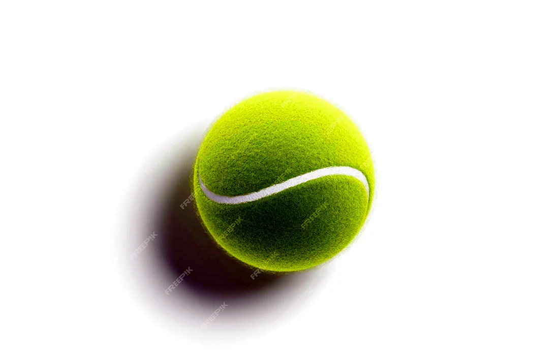 Теннисный мяч мокап