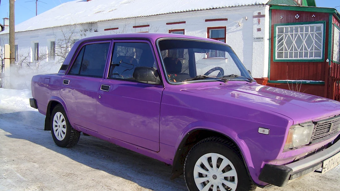 ВАЗ 2105 фиолетовый металлик