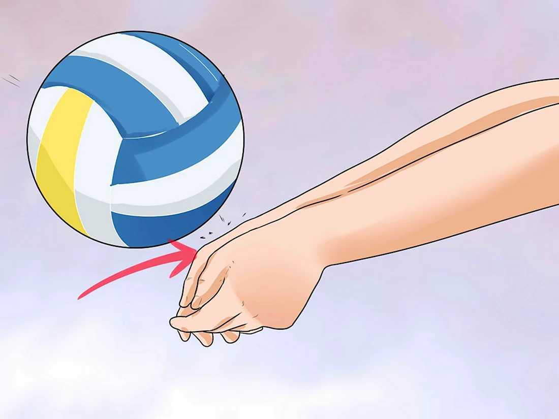 Волейбольный мяч из аниме волейбол