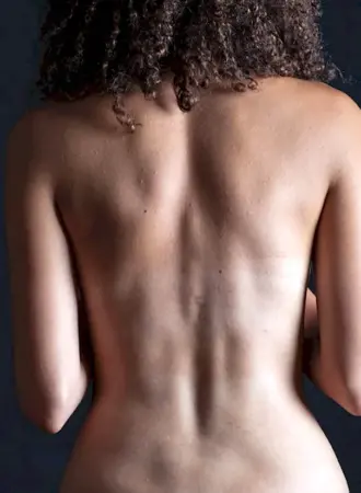 Женская спина