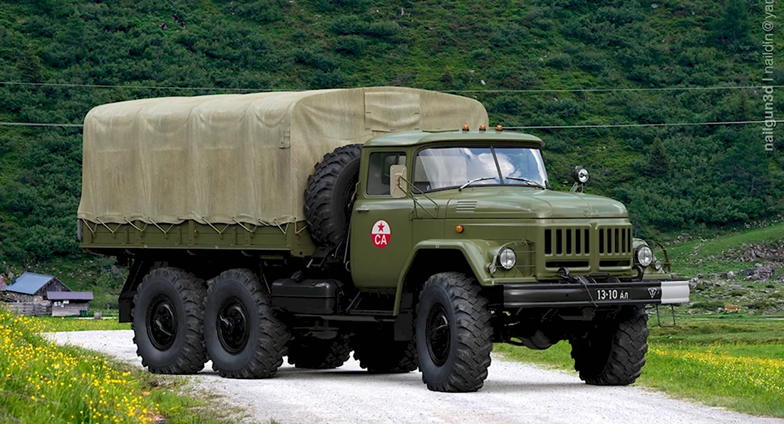 ЗИЛ-131 грузовой военный