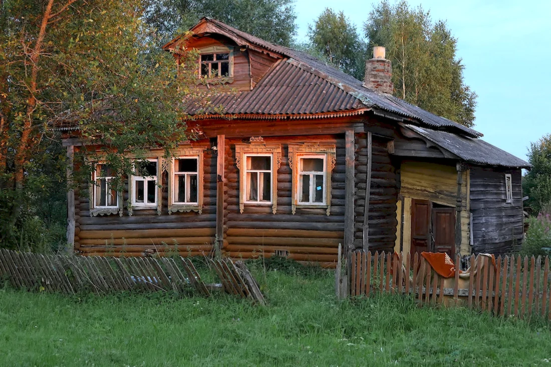 Старые деревенские дома эстетика