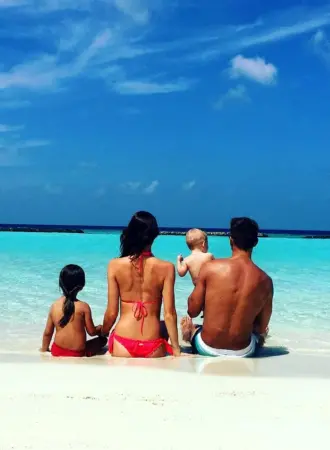Семейная фотосессия на Мальдивах